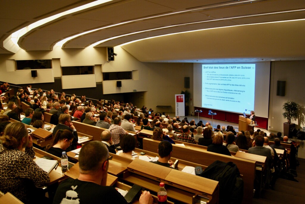 Conférence formation professionnelle janvier 2020