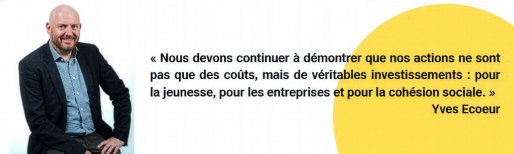 Interview d&rsquo;Yves Ecoeur, nouveau président d&rsquo;Insertion Vaud depuis mai 2025